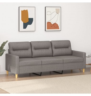  Trivietė sofa, taupe spalvos, 180cm, audinys - Sofos, sofos-lovos - 1