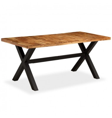  Valgomojo stalas, akacijos ir mango mediena, 180x90x76cm - Stalai - 1