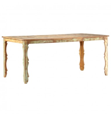  Valgomojo stalas, 180x90x76cm, perdirbtos medienos masyvas - Stalai - 5