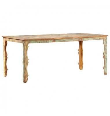  Valgomojo stalas, 180x90x76cm, perdirbtos medienos masyvas - Stalai - 7