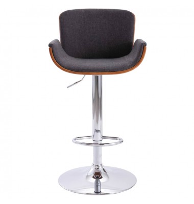  Baro taburetė, pilkos spalvos, audinys - Baro kėdės - 2
