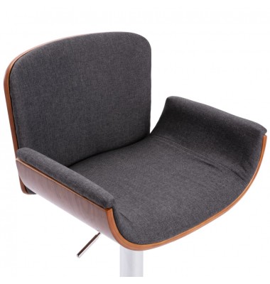  Baro taburetė, pilkos spalvos, audinys - Baro kėdės - 6