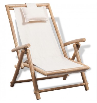 Lauko terasos krėslas, bambukas - Lauko kėdės - 1