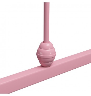  Lovos rėmas, rožinės spalvos, 100x200cm, metalas - Lovos - 5