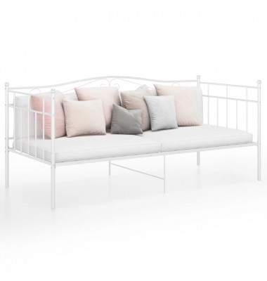  Sofos-lovos rėmas, baltos spalvos, 90x200cm, metalas - Lovos - 1