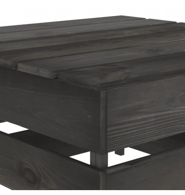  Sodo stalai iš palečių, 2vnt., impregnuota pušies mediena - Moduliniai lauko baldai - 5