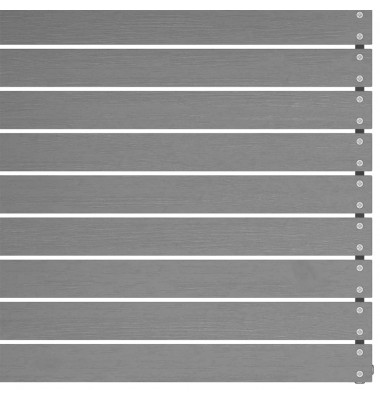  Kampinės sodo sofos, 2vnt., pilkos, pušies medienos masyvas - Moduliniai lauko baldai - 5