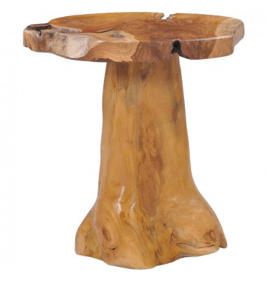  Kavos staliukas, 40x40cm, tikmedžio medienos masyvas - Kavos staliukai - 6