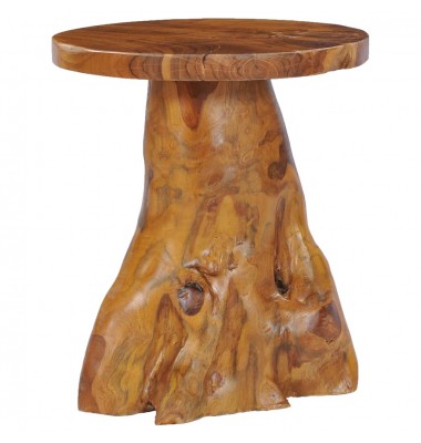  Kavos staliukas, 40x40cm, tikmedžio medienos masyvas - Kavos staliukai - 8