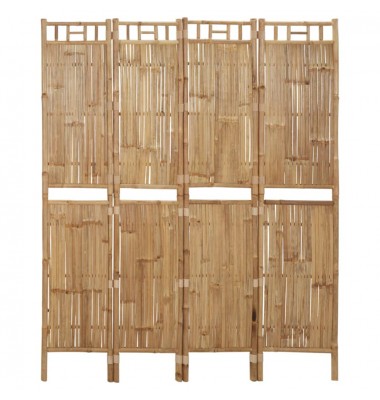  Kambario pertvara, 4 dalių, 160x180cm, bambukas - Kambario pertvaros - 1