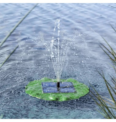 HI Saulės energija įkraunamas plaukiojantis fontanas su siurbliu - Lauko apšvietimas - 1