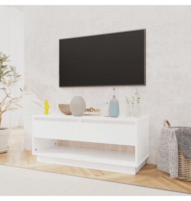  Televizoriaus spintelė, baltos spalvos, 102x41x44cm, MDP  - TV spintelės - 3