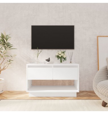  Televizoriaus spintelė, baltos spalvos, 70x41x44cm, MDP - TV spintelės - 1