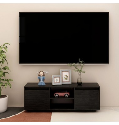  Televizoriaus spintelė, 110x30x40cm, pušies medienos masyvas - TV spintelės - 1