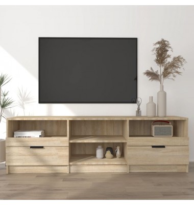  Televizoriaus spintelė, ąžuolo, 150x33,5x45cm, apdirbta mediena - TV spintelės - 1