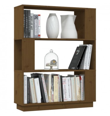  Spintelė knygoms/kambario pertvara, ruda, 80x25x101cm, mediena - Pastatomos lentynos, spintelės - 4