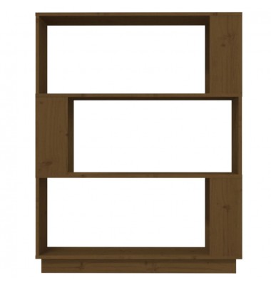  Spintelė knygoms/kambario pertvara, ruda, 80x25x101cm, mediena - Pastatomos lentynos, spintelės - 5