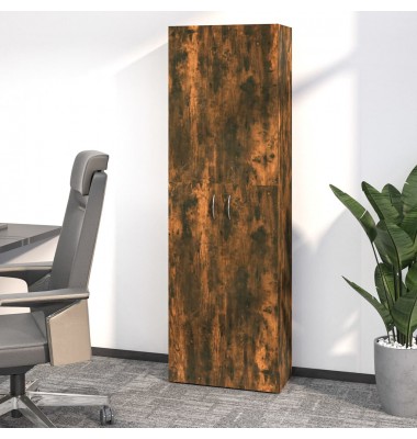  Biuro spintelė, dūminio ąžuolo, 60x32x190cm, mediena - Dokumentų spintos - 1