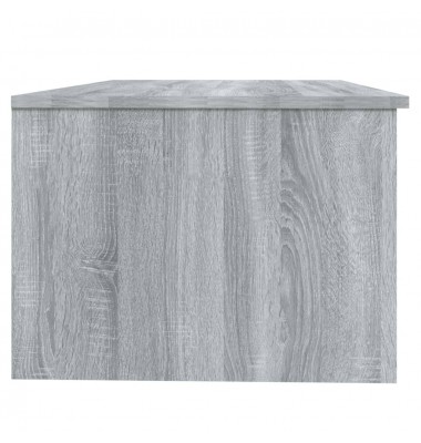  Kavos staliukas, pilkas ąžuolo, 102x50x36cm, apdirbta mediena - Kavos staliukai - 4