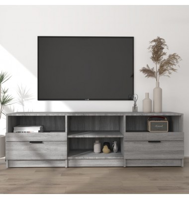  Televizoriaus spintelė, pilka ąžuolo, 150x33,5x45cm, mediena - TV spintelės - 1