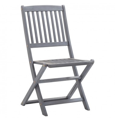  Sulankstomos lauko kėdės su pagalvėmis, 2vnt., akacijos masyvas - Lauko kėdės - 3