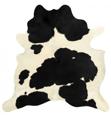Natūralios karvės odos kilimas, juodos ir baltos sp., 150x170cm - Kilimai - 1
