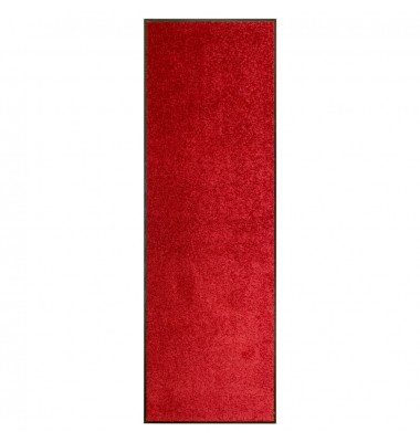  Durų kilimėlis, raudonos spalvos, 60x180cm, plaunamas - Durų, virtuvės kilimai - 1