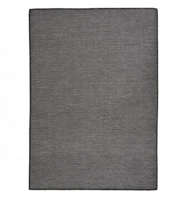  Lauko kilimėlis, pilkos spalvos, 140x200cm, plokščio pynimo - Kilimai - 1