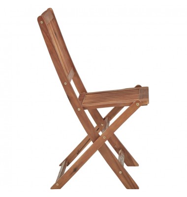  Sulankstomos sodo kėdės su pagalvėmis, 2vnt., akacijos masyvas - Lauko kėdės - 6