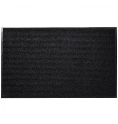 Juodas PVC Durų Kilimėlis, 90 x 120 cm - Durų, virtuvės kilimai - 1