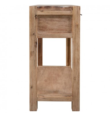  Konsolinis staliukas, 82x33x73 cm, akacijos medienos masyvas - Žurnaliniai staliukai - 4