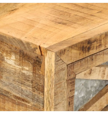  Konsolinis staliukas, 110x30x76 cm, mango medienos masyvas - Žurnaliniai staliukai - 5