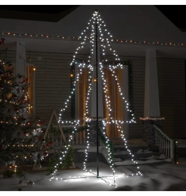 Kalėdų eglutė, 120x220cm, kūgio formos, 300 LED lempučių - Kalėdinis apšvietimas - 1