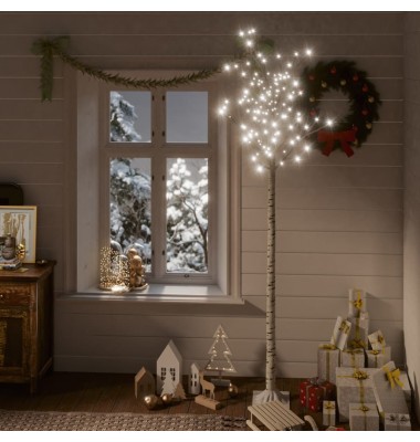Kalėdinis medis, 2,2m, su 200 šaltų baltų LED lempučių - Kalėdinis apšvietimas - 1