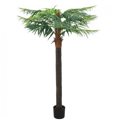  Dirbtinė Fenikso palmė su vazonu, žalias, 215cm - Dirbtiniai augalai - 1