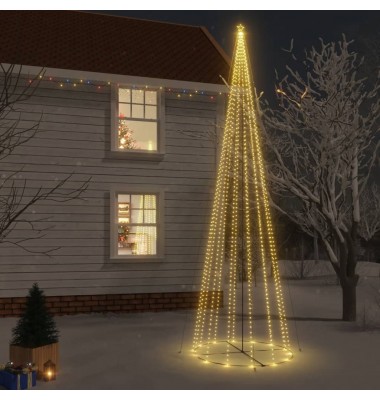 Kalėdų eglutė, 230x800cm, kūgio formos, 1134 šiltos baltos LED - Kalėdinis apšvietimas - 1