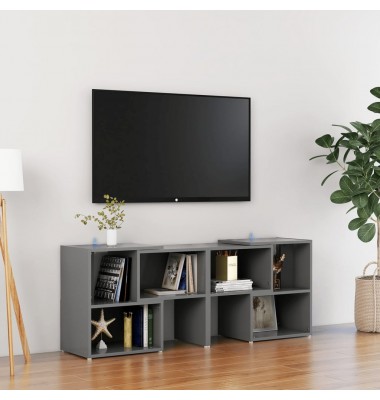  Televizoriaus spintelė, pilkos spalvos, 104x30x52cm, MDP - TV spintelės - 1