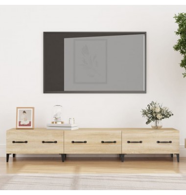  Televizoriaus spintelė, ąžuolo, 150x34,5x30cm, apdirbta mediena - TV spintelės - 1