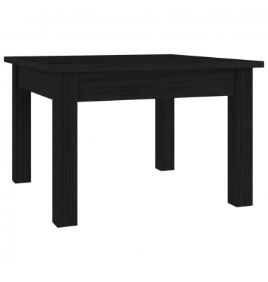  Kavos staliukas, juodas, 45x45x30cm, pušies medienos masyvas - Kavos staliukai - 2