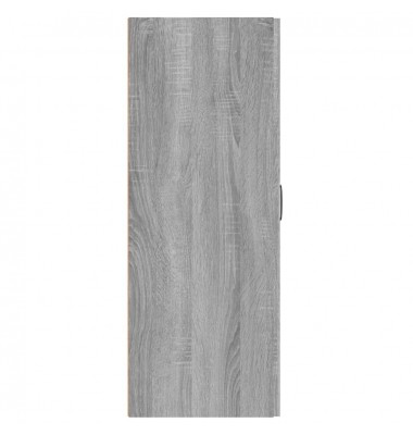  Pakabinama spintelė, pilka ąžuolo, 69,5x34x90cm, mediena - Biuro spintos, spintelės - 7