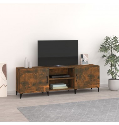  Televizoriaus spintelė, dūminio ąžuolo, 150x30x50cm, mediena - TV spintelės - 1
