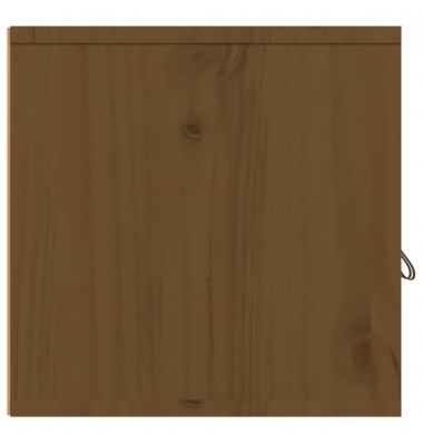  Sieninė spintelė, medaus ruda, 60x30x30cm, pušies masyvas - Pakabinamos lentynos, spintelės - 4