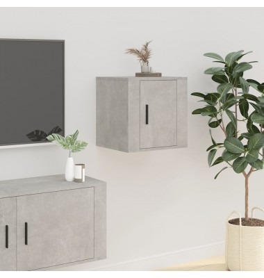 Sieninė televizoriaus spintelė, betono pilka, 40x34,5x40cm - TV spintelės - 1