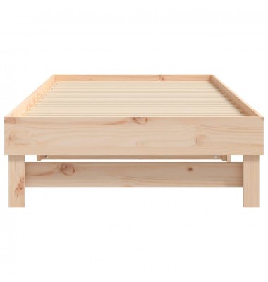  Ištraukiama lova, 2x(90x190)cm, pušies medienos masyvas - Lovos - 9