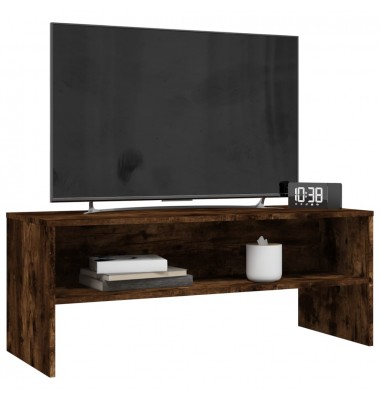  Televizoriaus spintelė, dūminio ąžuolo, 100x40x40cm, mediena - TV spintelės - 3