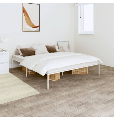  Metalinis lovos rėmas, baltos spalvos, 140x190 cm - Lovos - 1