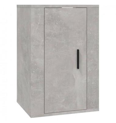  TV spintelių komplektas, 5 dalių, betono pilkas, mediena - TV spintelės - 7