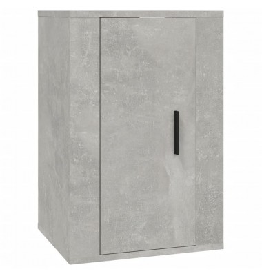  TV spintelių komplektas, 3 dalių, betono pilkas, mediena - TV spintelės - 5
