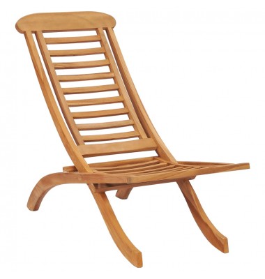  Sulankstoma sodo kėdė, 50x90x69cm, tikmedžio medienos masyvas - Lauko kėdės - 1