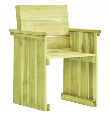  Sodo kėdė, impregnuota pušies mediena - Lauko kėdės - 1